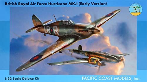 パシフィックコーストモデル 1/32 ハリケーンMk.I初期型 プラモデル