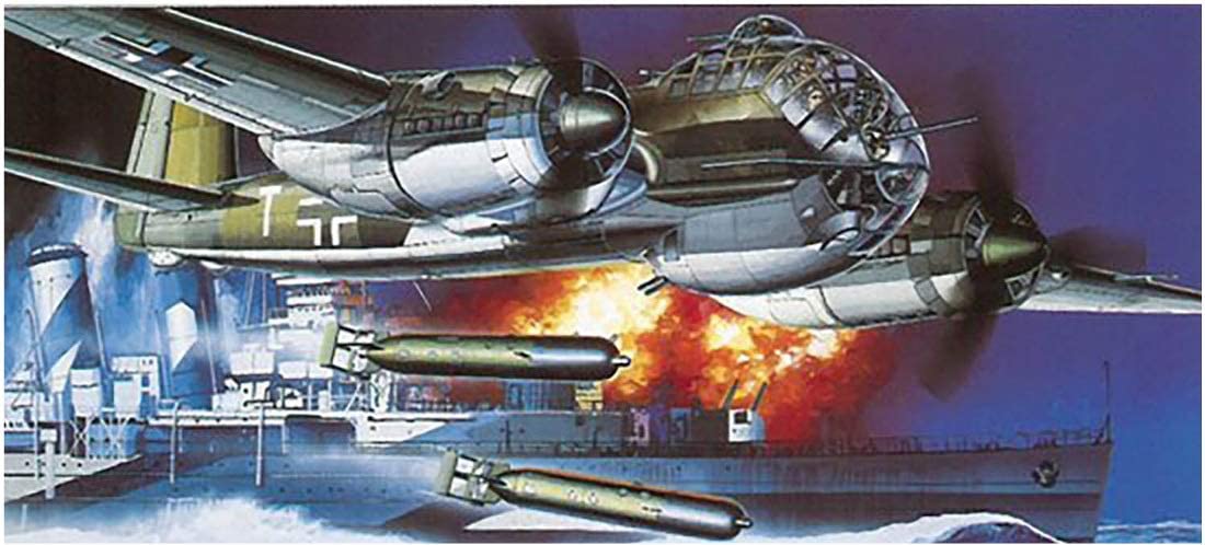 ドラゴン 1/48 第二次世界大戦 ドイツ空軍 爆撃機 ユンカース Ju188A-1 レイヒャー プラモデル