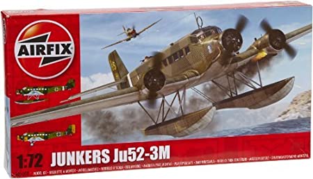 Airfix A05008 Junkers Ju52-3M Model Building Kit, 1:72 Scale by Airfix [並行輸入品]