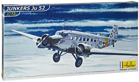 Heller Junkers JU 52/3M Airplane Model Building Kit by Heller [並行輸入品]