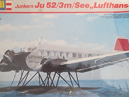 おもちゃ Revell Junkers Ju 52/3 m/See Lufthansa 1/72 Model モデル Airplane Kit [並行輸入品]