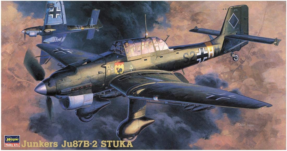 1/48ユンカース Ju87B-2 スツーカ