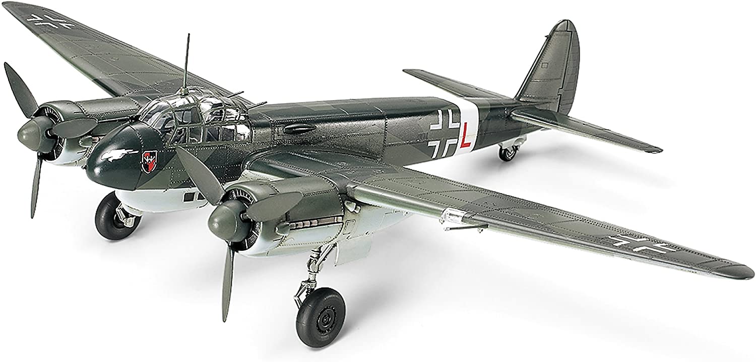 タミヤ 1/72 ウォーバードコレクション No.77 ドイツ空軍 ユンカース Ju88 C-6 駆逐戦闘機 プラモデル 60777