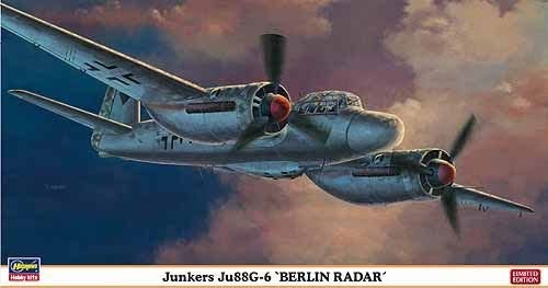 ハセガワ 1/72 ユンカース Ju88G-6 ベルリンレーダー 限定品