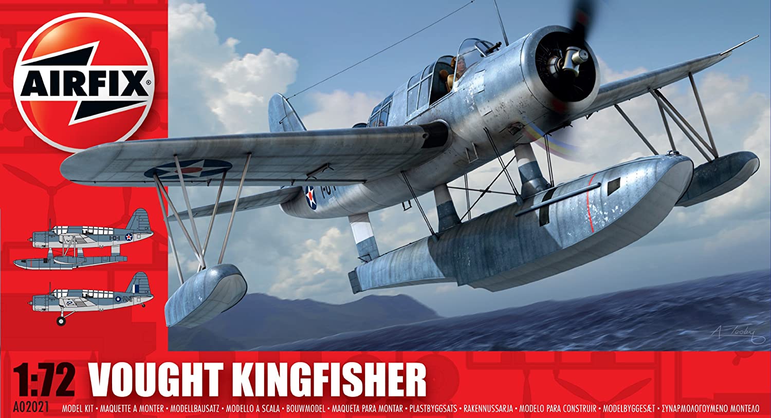 Airfix - A02021 - Maquette - Vought Kingfisher - Echelle 1:72 - Niveau 1