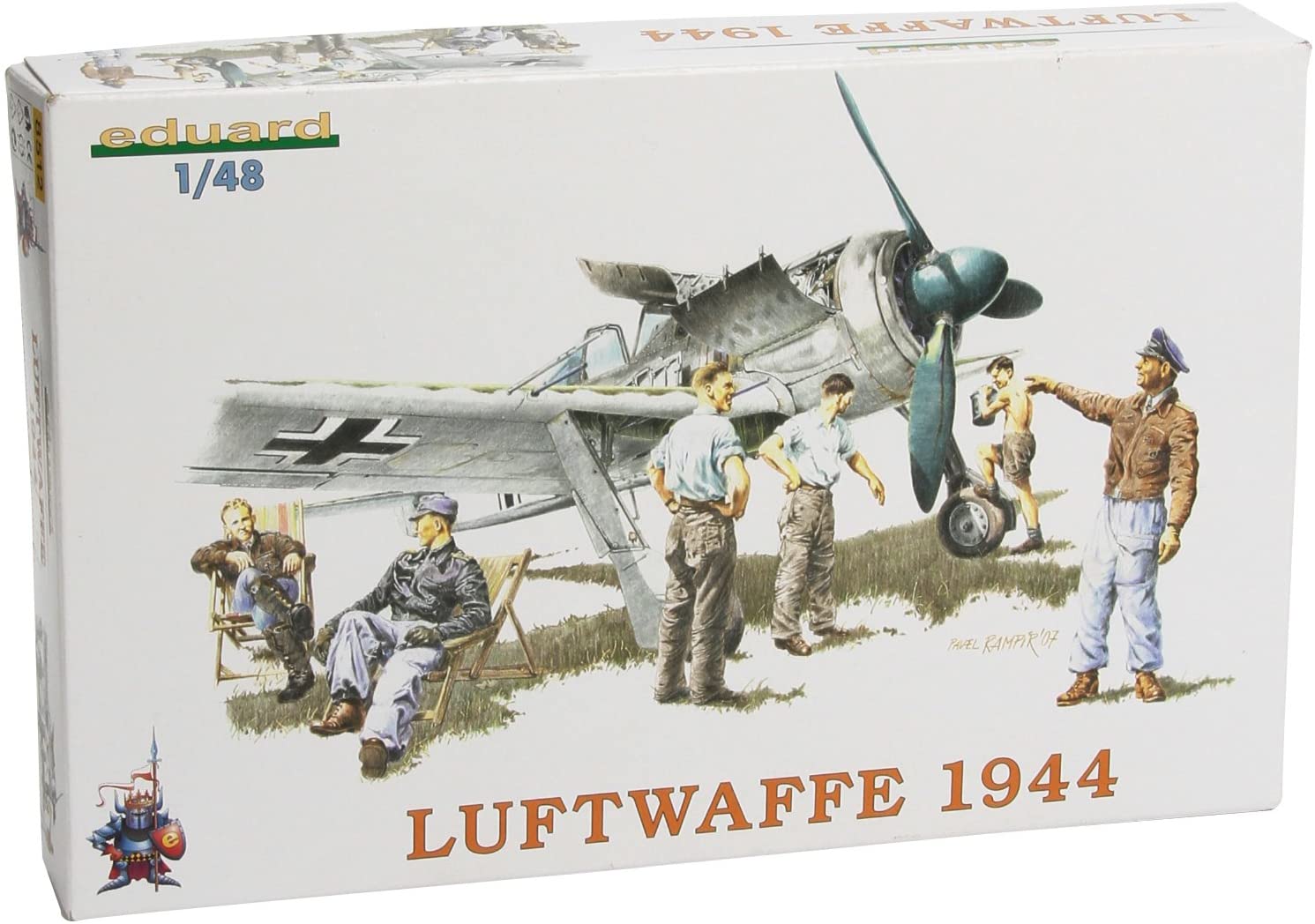 エデュアルド 1/48 ドイツ空軍 1944年 フィギュア プラモデル