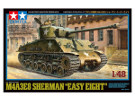 タミヤ 1/48 ミリタリーミニチュアシリーズ No.96 アメリカ戦車 M4A3E シャーマン イージーエイト プラモデル 32595