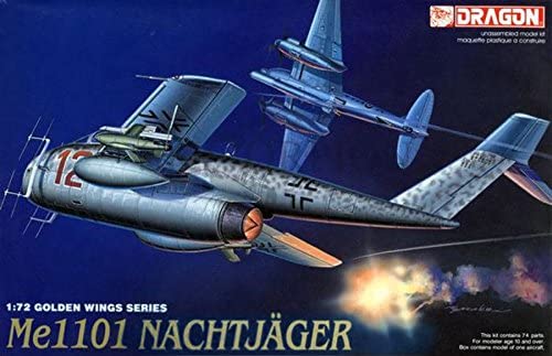 プラッツ 1/72 第二次世界大戦 ドイツ軍 Me1101 ナハトイェーガー プラモデル DR5014