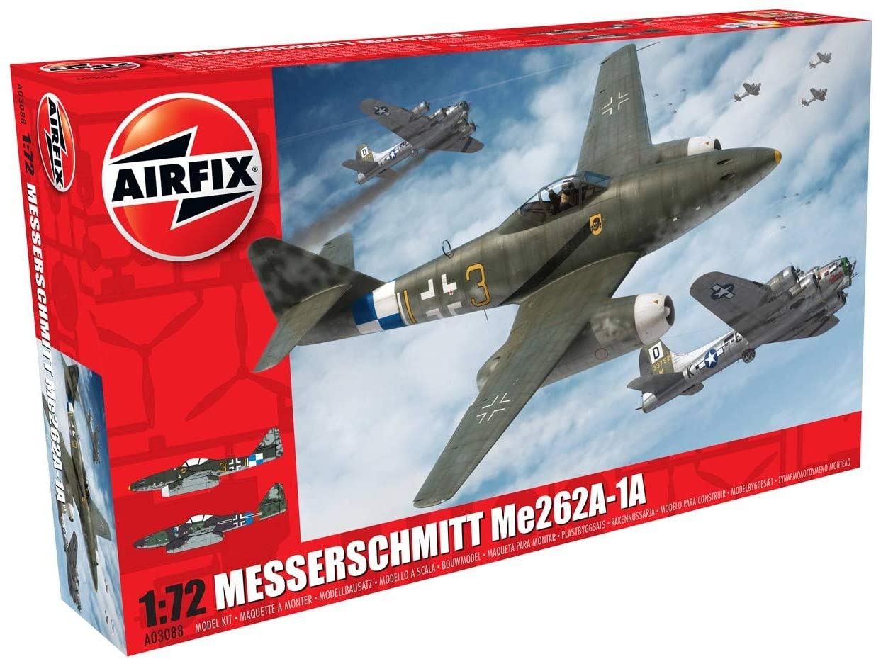 エアフィックス 1/72 ドイツ軍 メッサーシュミット Me262A-1a プラモデル X3088