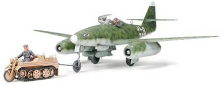 タミヤ 1/48 傑作機シリーズ メッサーシュミット Me262 ケッテンクラート牽引セット