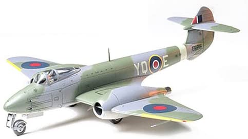 タミヤ 1/48 傑作機シリーズ No.51 イギリス空軍 グロスターミーティアF.1 プラモデル 61051