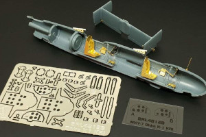 ブレンガン 1/48 横須賀 MXY7-K1改 桜花 複座練習機用 エッチング (ブレンガン用) プラモデル用パーツ HAUBRL48128