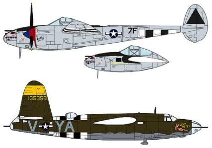 ハセガワ 1/72 P-38J & B-26B/C オーバーロード作戦 02091