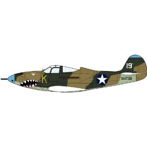 1/48 P-400 エアラコブラ シャークティース