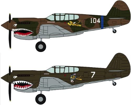 ハセガワ 1/72 P-40E ウォーホーク“フライング タイガース コンボ" 02082