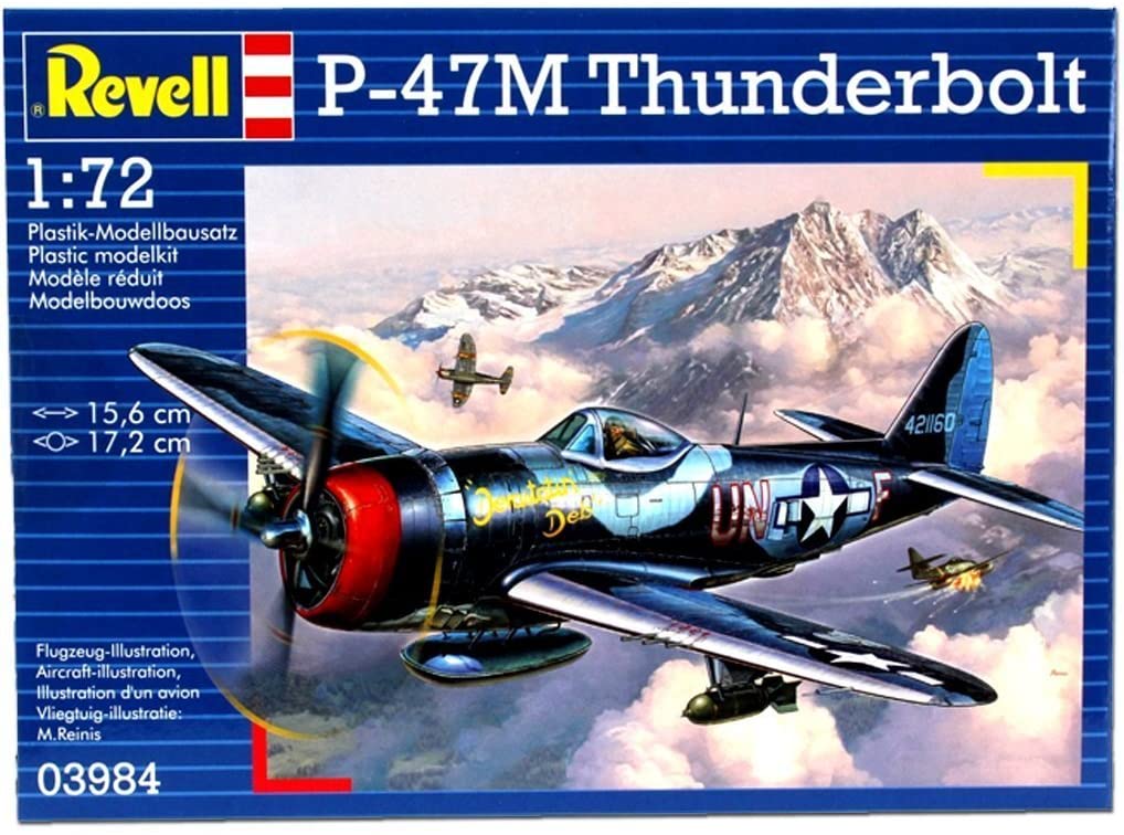 ドイツレベル 1/72 P-47M サンダーボルト 03984 プラモデル