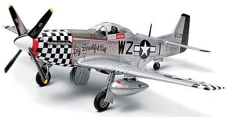 タミヤ 1/72 ウォーバードコレクション WB No.73 ノースアメリカン P-51D マスタング 第8空軍エース