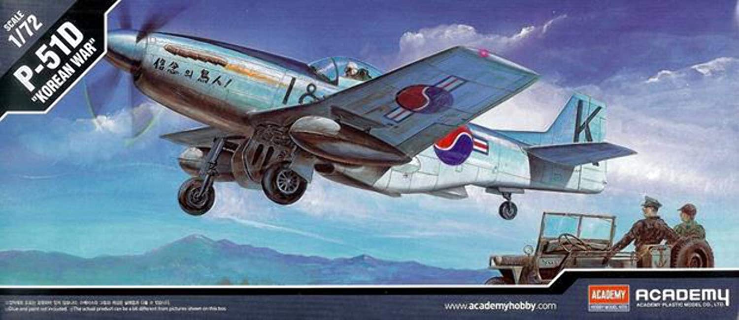 1/72 P-51D ムスタング朝鮮戦争機&ウイリスジープ