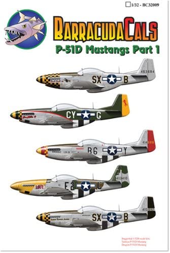 プラッツ 1/32 P-51 マスタング デカール Part.1 BC32009 プラモデル用パーツ