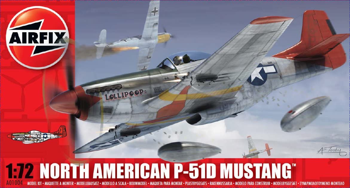 エアフィックス 1/72 アメリカ軍 P-51D ムスタング プラモデル X1004