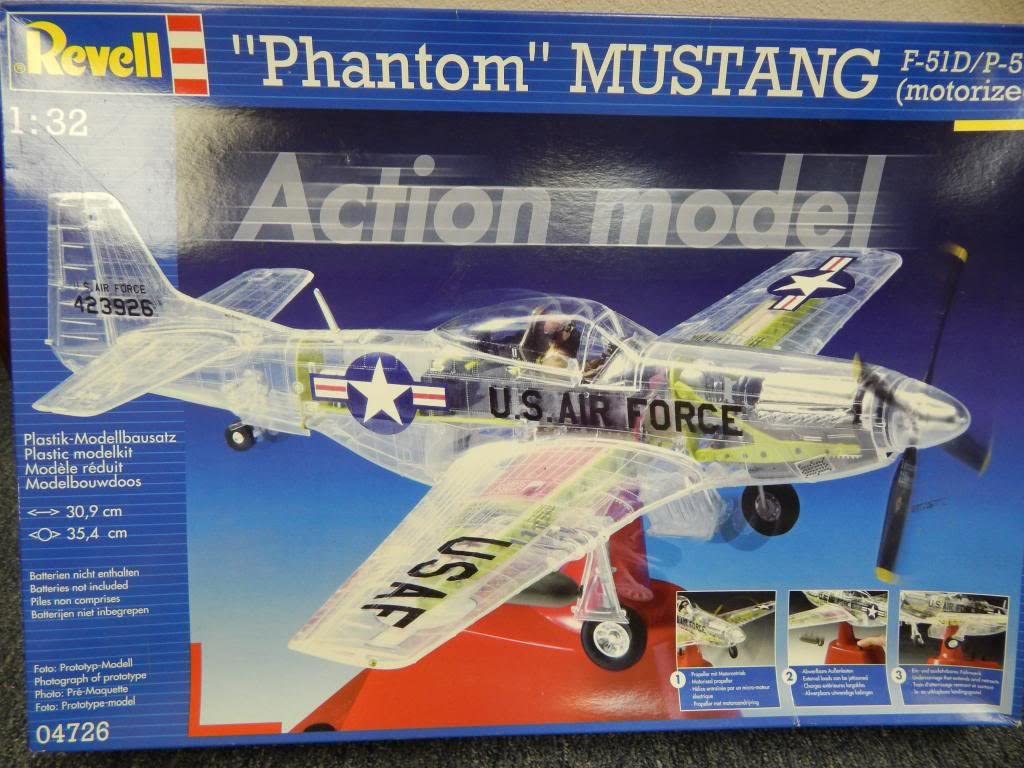 ドイツレベル 1/32 ファントム・ムスタング P-51D/K 04726 プラモデル