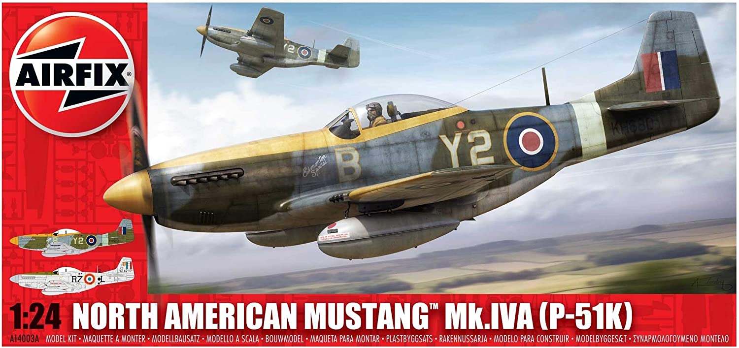 エアフィックス 1/24 ムスタングMk.IVA P-51K A14003A プラモデル