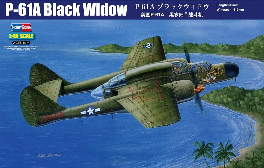 1/48 Photo Etch Set P-61 Black Widow Interior RMX EDU48382 