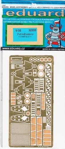 EDU32333 1:32 Eduard PE - P-61A P-61B Black Widow Exterior Set (for the HobbyBoss model kit) MODEL KIT ACCESSORY by Eduard [並行輸入品]