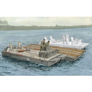 1/72 パンツァーフェリー走行水陸両用牽引車 (LWS) 試作2号車/ポンツーンフェリー