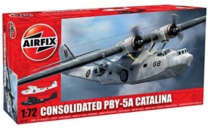 Airfix A05007 1:72 Scale Consolidated PBY-5A Catalina Military Aircraft Classic Kit Series 5