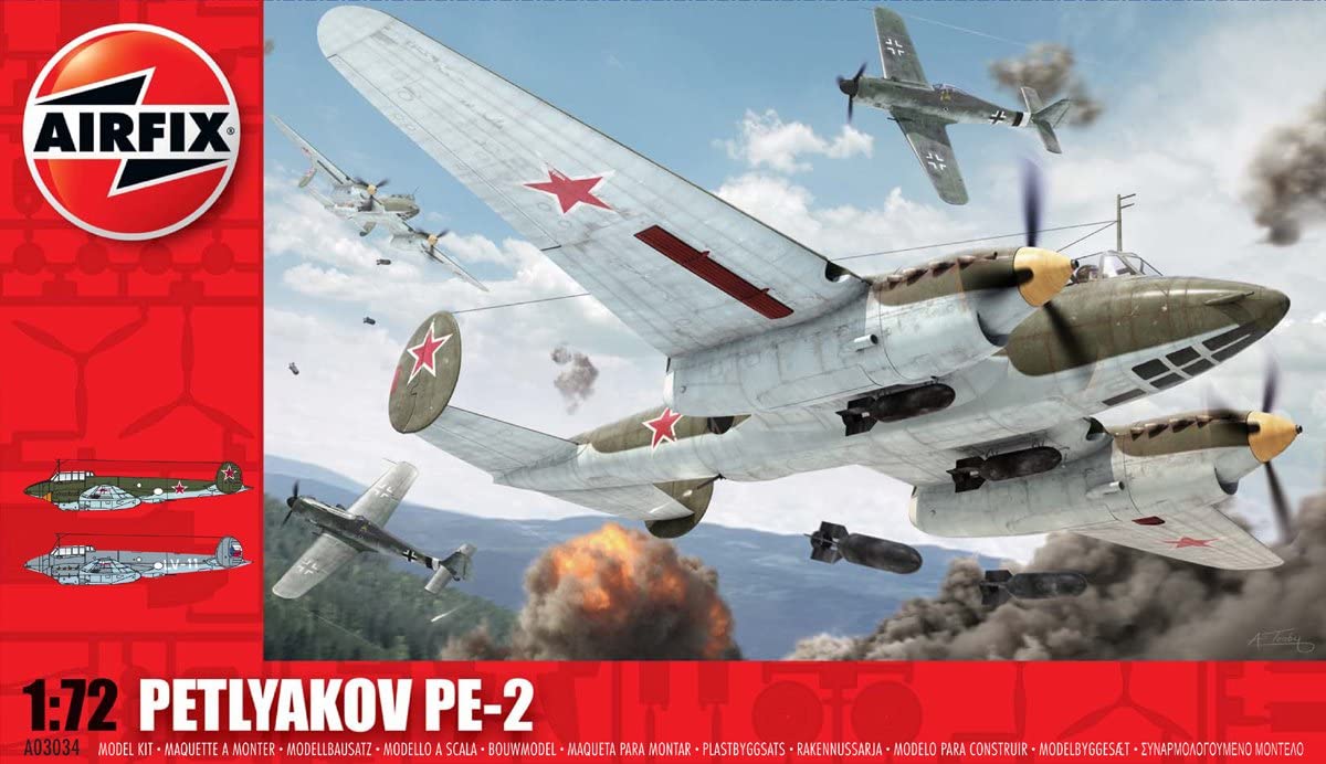 1/72 ソビエト赤軍 ペトリヤコフ 戦闘急降下爆撃機PETLYAKOＶ PE-2 A03034