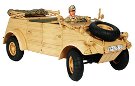 タミヤ 1/16 ビッグタンクシリーズ No.2 ドイツ軍 Pkw.K1 キューベルワーゲン 82型 アフリカ仕様/ロンメル元帥付き