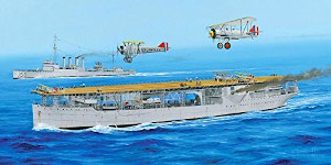 トランペッター 1/350 アメリカ海軍 航空母艦 CV-1 ラングレー プラモデル 05631