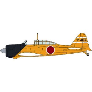 1/48 第二一航空廠 A6M2-K零式練習戦闘機 11型 筑波航空隊