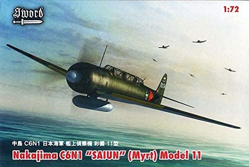 スウォード １/７２ 中島 C6N1 日本海軍 彩雲11型 艦上偵察機 SWD72073