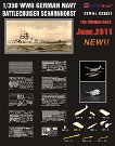 上海ライオンロア 1/350 パーツセット 独海軍 シャルンホルスト用 D社用 RS3507