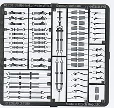 48-088　１/４８　ＷＷⅡドイツ空軍爆撃機シートベルト　Seatbelts Luftwaffe W.W.Ⅱ BOMBERS