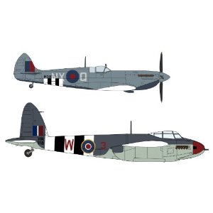 1/72 スピットファイア Mk.7&モスキートFB MK.6“オーバーロード作戦"