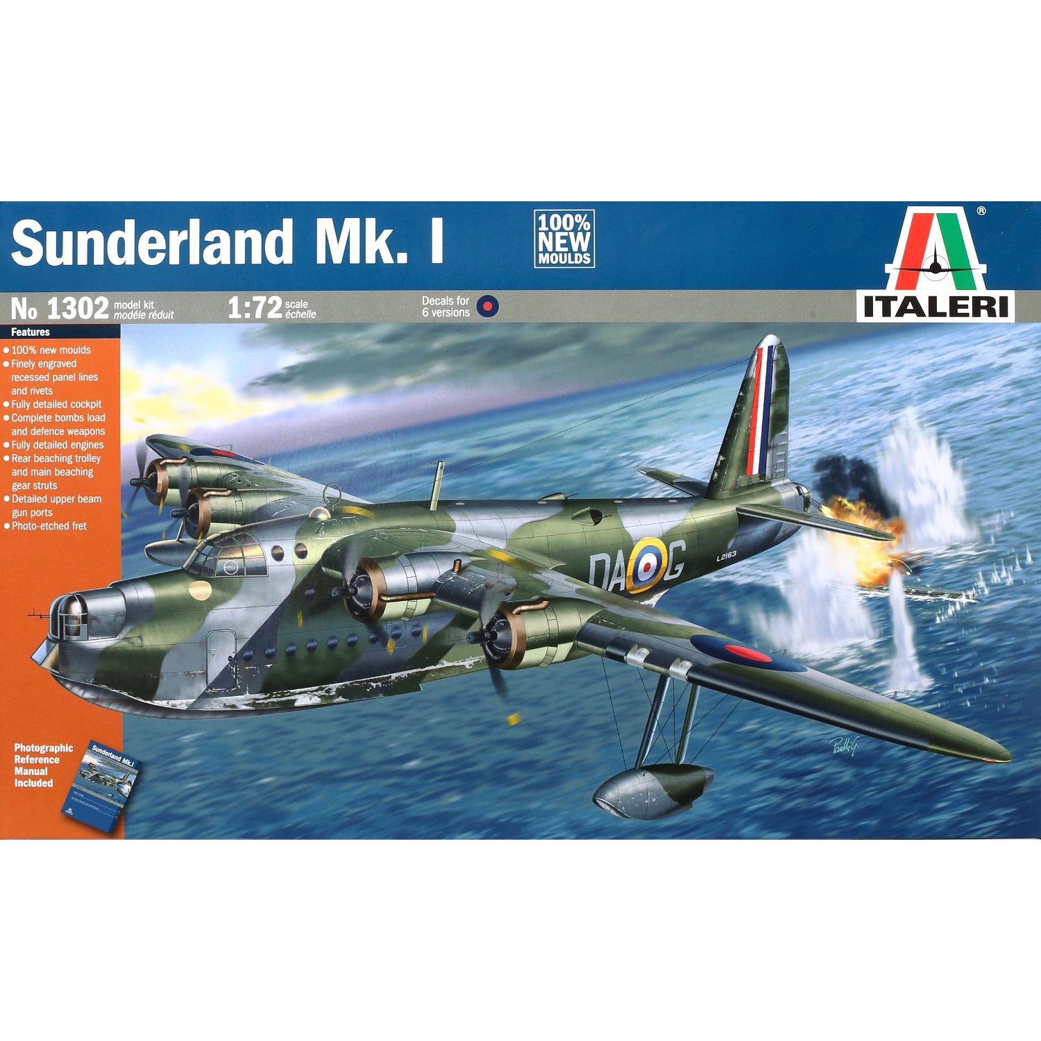 1/72 ショート サンダーランド Mk,T飛行艇