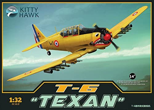 キティホークモデル 1/32 T-6 テキサン 国際仕様バージョン 米軍以外 KH32002 プラモデル