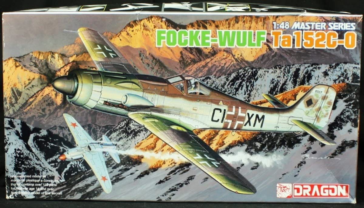 ドラゴン 1/48 フォッケウルフ Ta152C-0 プラモデル