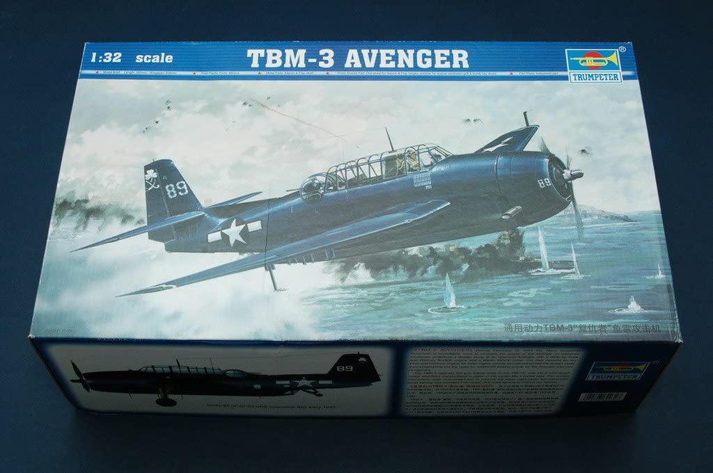 トランペッター 1/32 米海軍 TBM-3 アヴェンジャー プラモデル