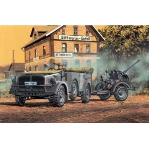 1/72 重統制型乗用車タイプ40& Flak36