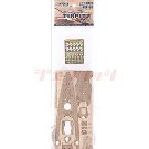 1/700 戦艦 ティルピッツ用 木甲板シール for ピットロード W70016