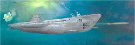 トランペッター 1/48 ドイツ海軍 UボートVIIC型 U-552 プラモデル 06801