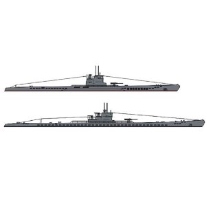 1/700 Uボート VIIC/IXC型 Uボートエース