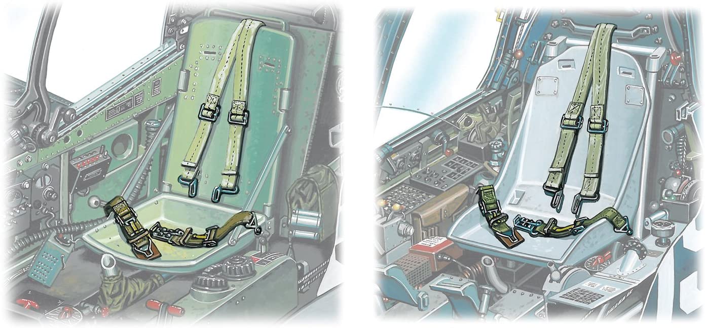 ファインモールド 1/48 ナノ・アヴィエーションシリーズ 第二次世界大戦アメリカ軍機用シートベルト プラモデル用パーツ NC4