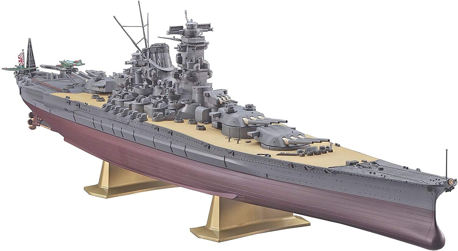 ハセガワ 1/450 日本海軍 戦艦 大和 プラモデル Z01