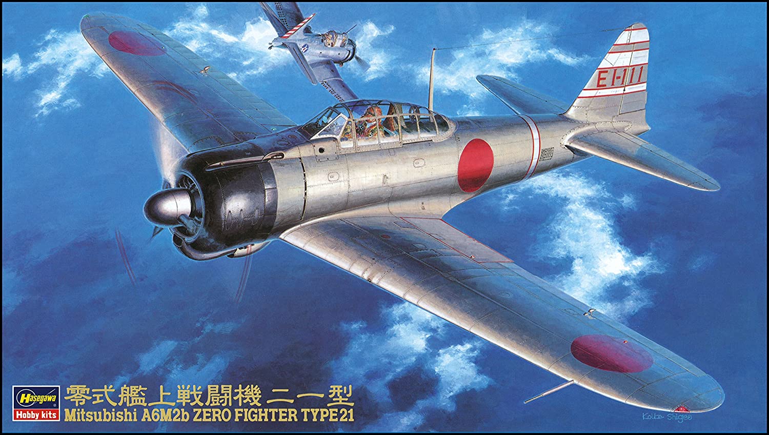 ハセガワ 1/48 日本海軍 三菱 A6M2b 零式艦上戦闘機 21型 プラモデル JT43