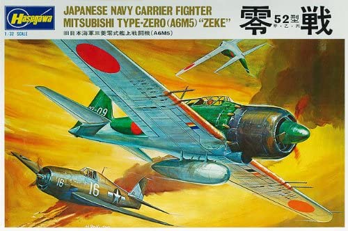 ハセガワ 1/32 零戦 52型 初販版 復刻生産 SP315